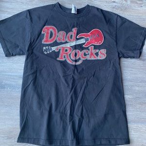 🐛Sale! 3/$12🦋 Cute Funny Dad Rocks Tee Father’s Day